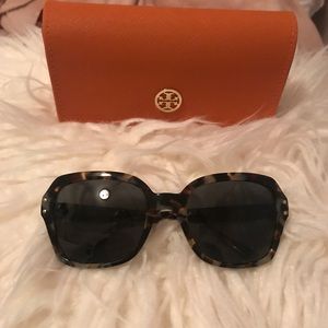 Tory Burch Oversize Square Sunglasses